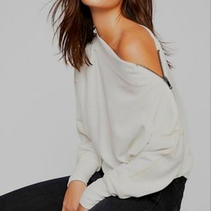 Free People size XS Cream Top